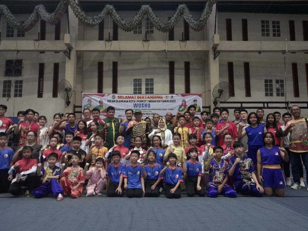 Medan Kota Juara Umum Wushu