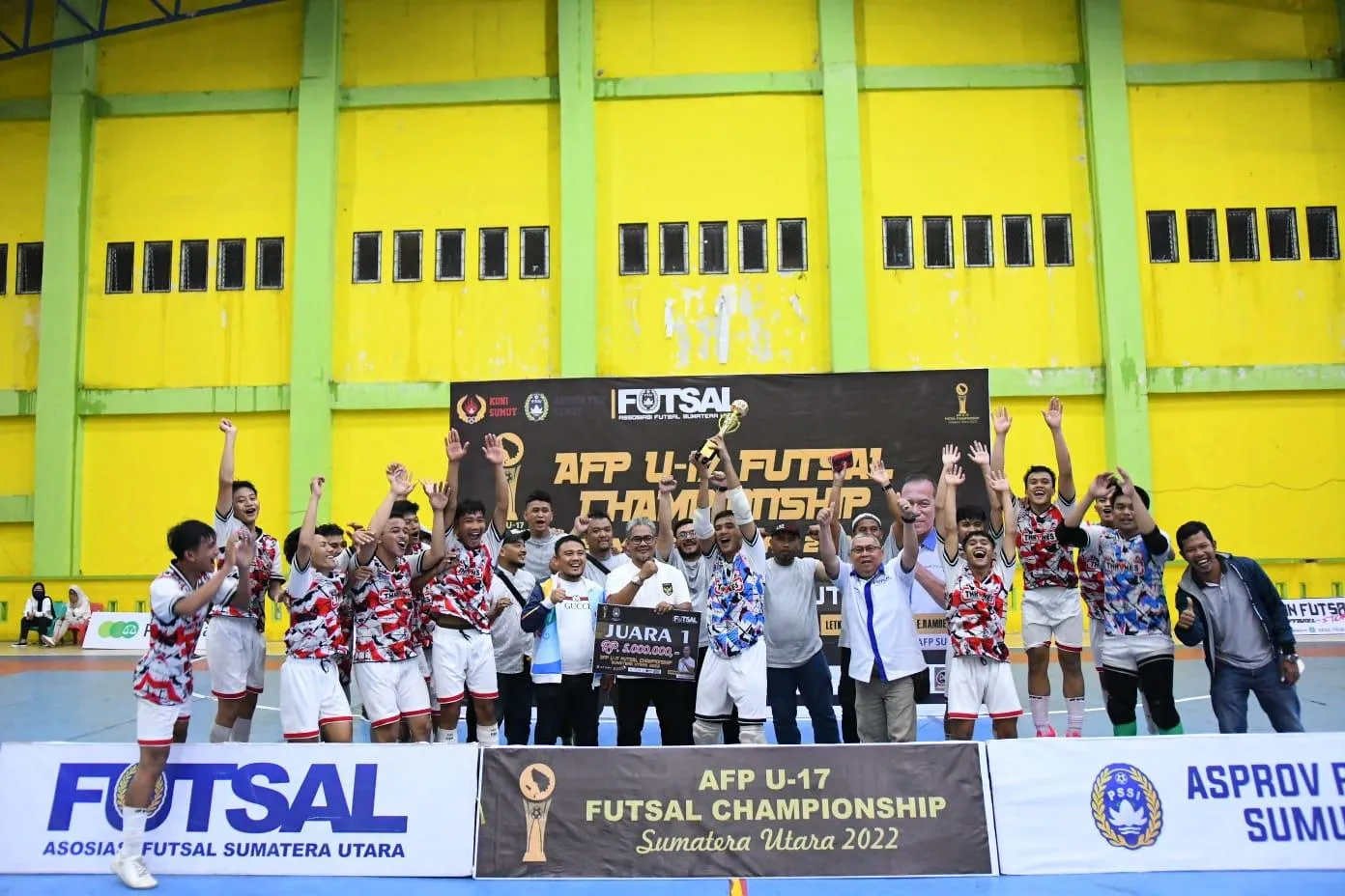 AFK Bangga Futsal Kota Medan Juara