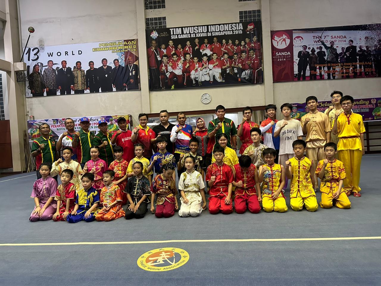 Medan Area Juara Umum Cabor Wushu Porwil Medan 2023