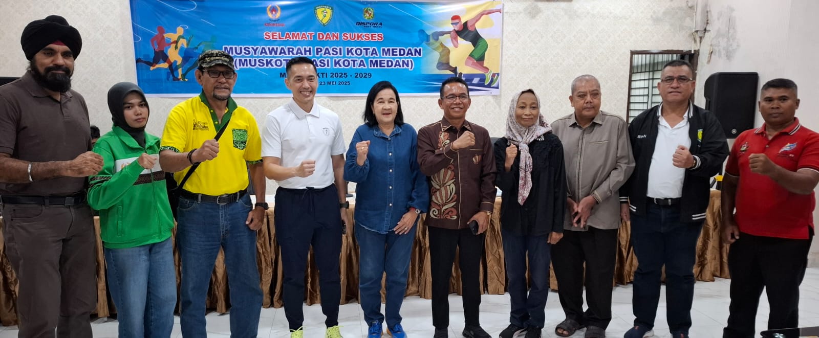 Wakil Wali Kota Medan Jadi Ketua PASI 