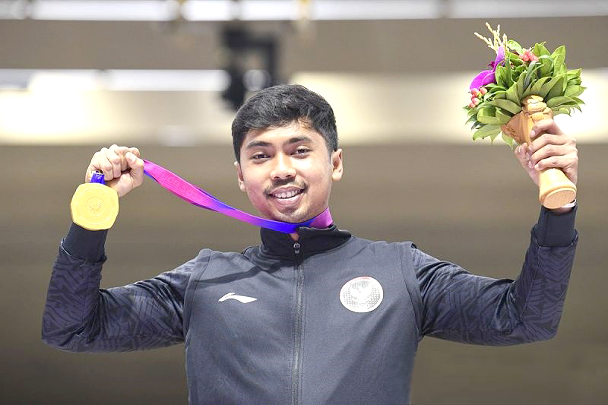 Menembak Sumbang Emas Pertama Indonesia