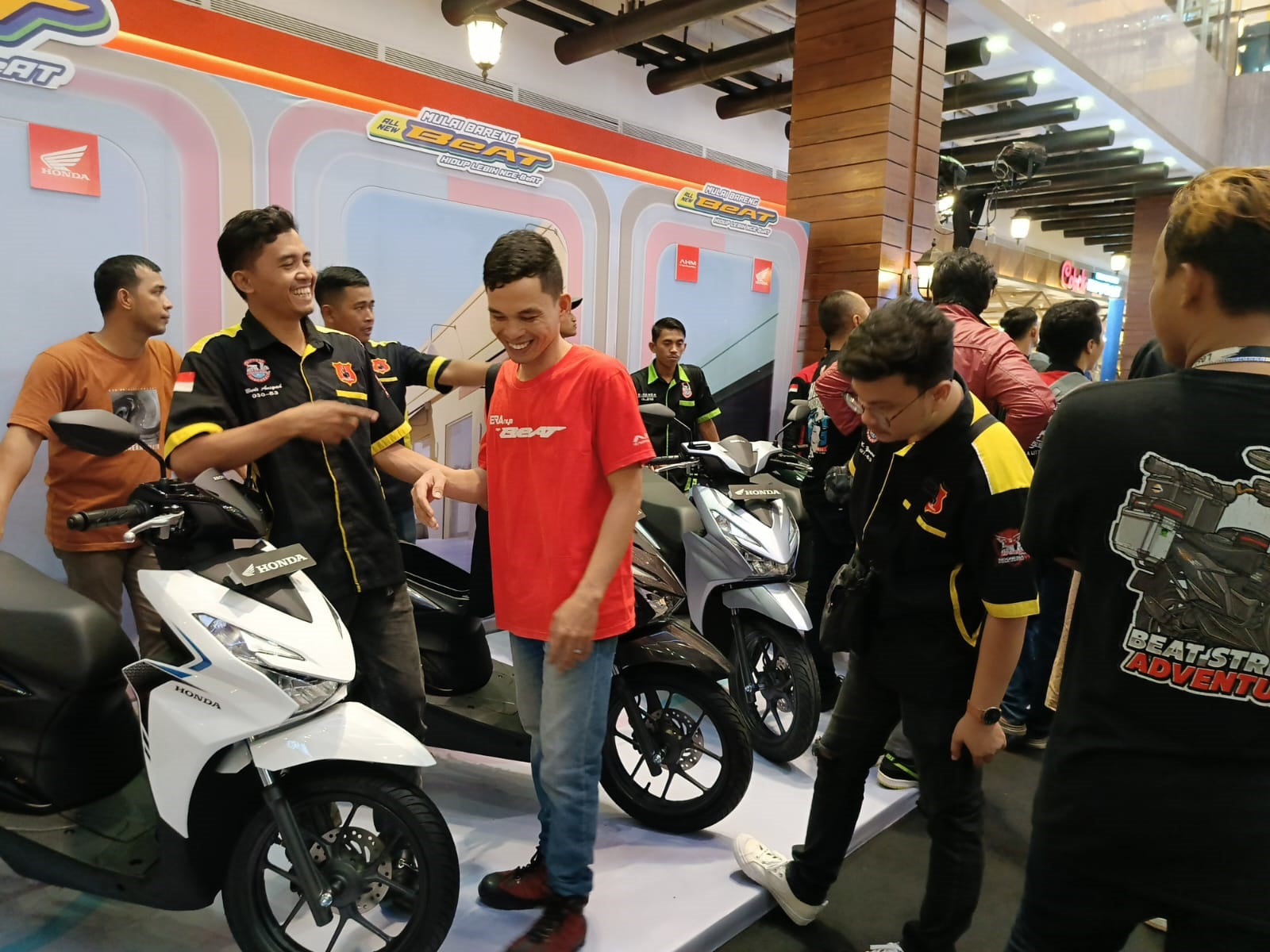 Antusias Sambut All New Honda BeAT