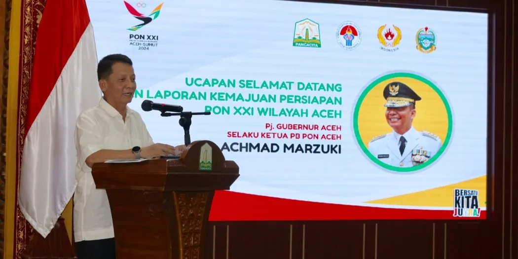 Sambut Menpora, Pj Gubernur Aceh Dan Gubsu Sampaikan Persiapan PON 2024