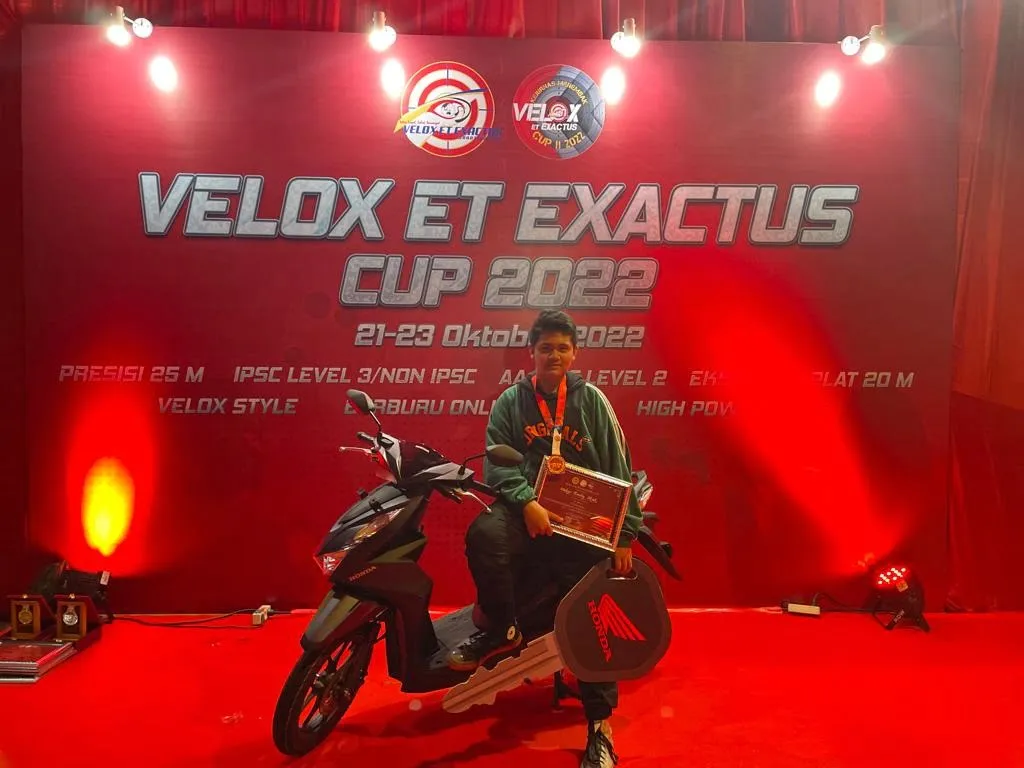 Rady Shah Bersyukur Jadi Penembak Terbaik