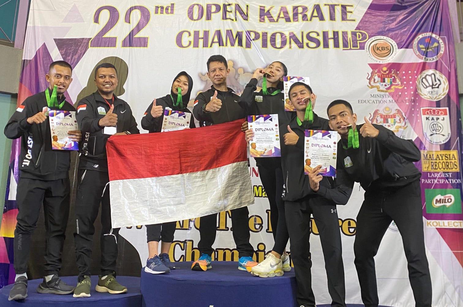 Karateka Aceh Sabet 5 Medali Di Malaysia