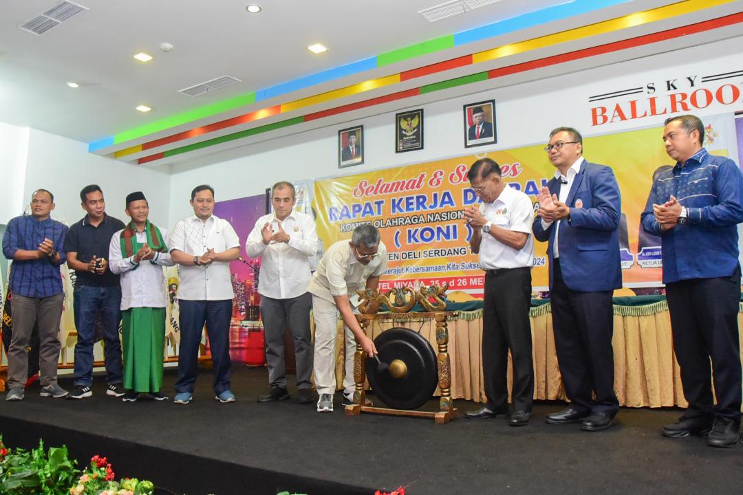 KONI Berperan Tentukan Maju Mundurnya Olahraga