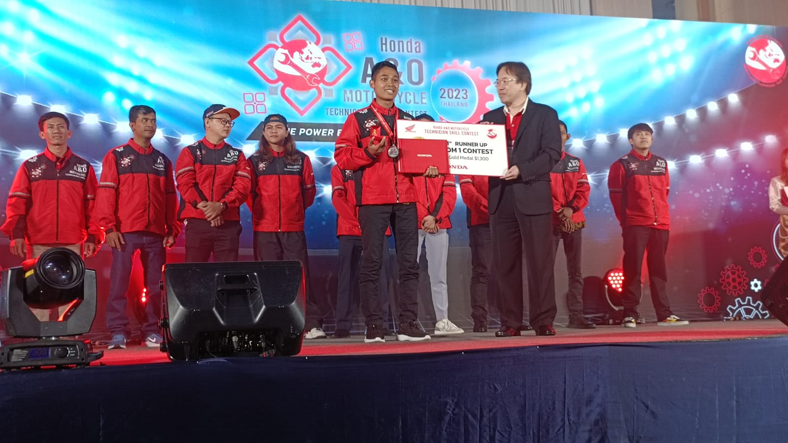 Teknisi Honda Indonesia Juara Internasional
