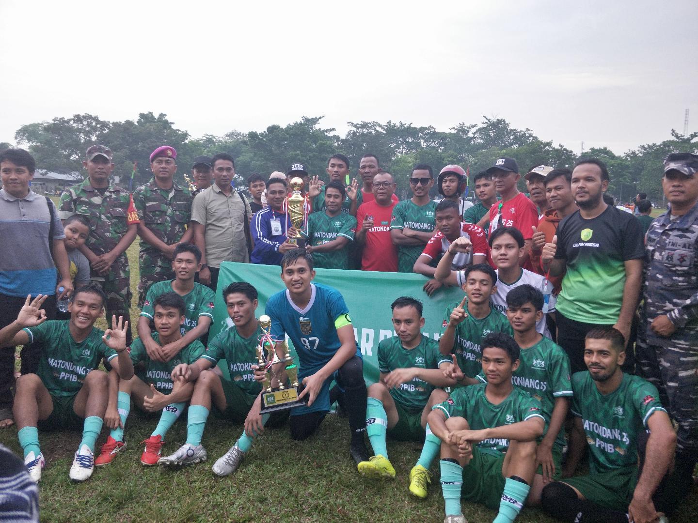 Sinar Brandan Juara Usai Kalahkan Ataya FC Gebang
