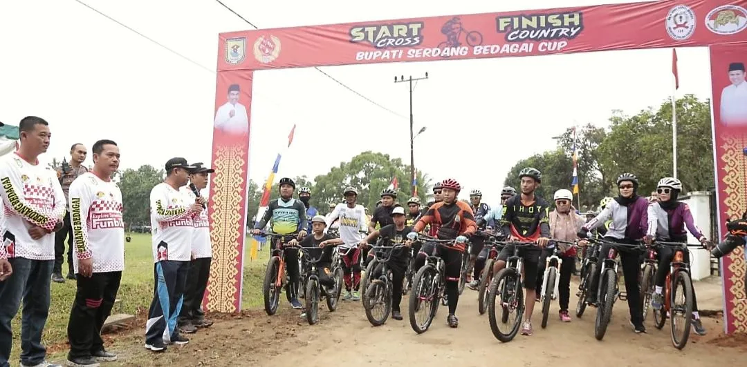 Cross Country &amp; Fun Bike Promosikan Pariwisata Sergai