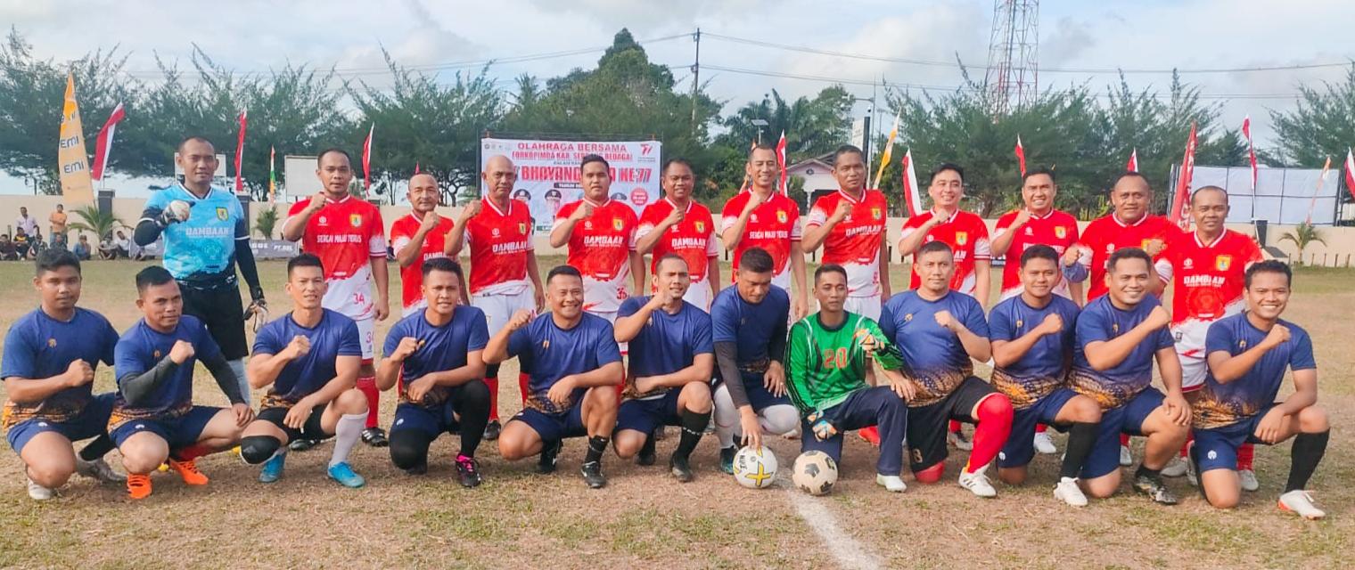 Bupati, Kapolres, Dandim Sergai Berbagi Gol