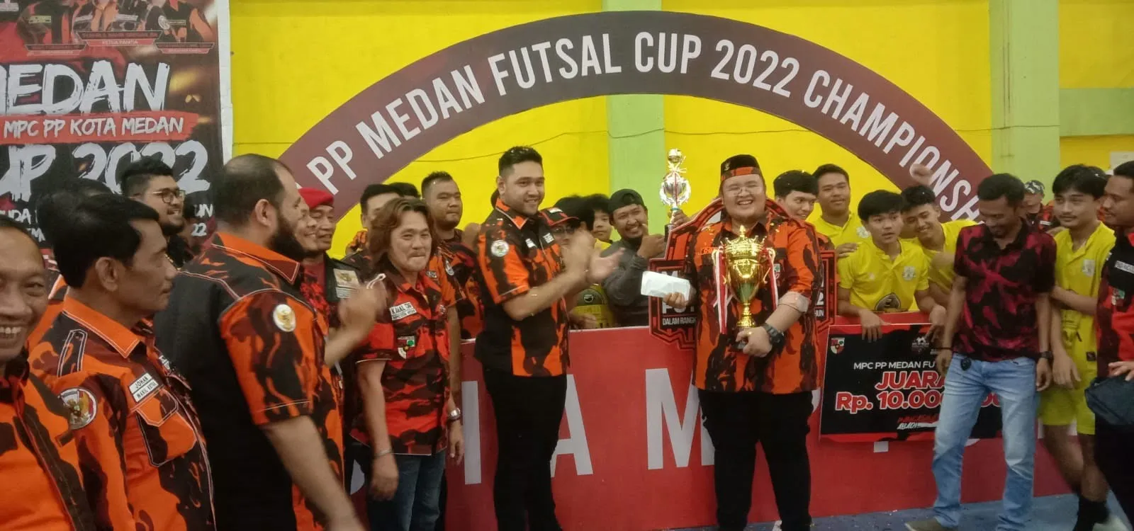 Tim Futsal PAC PP Medan Kota Kampiun