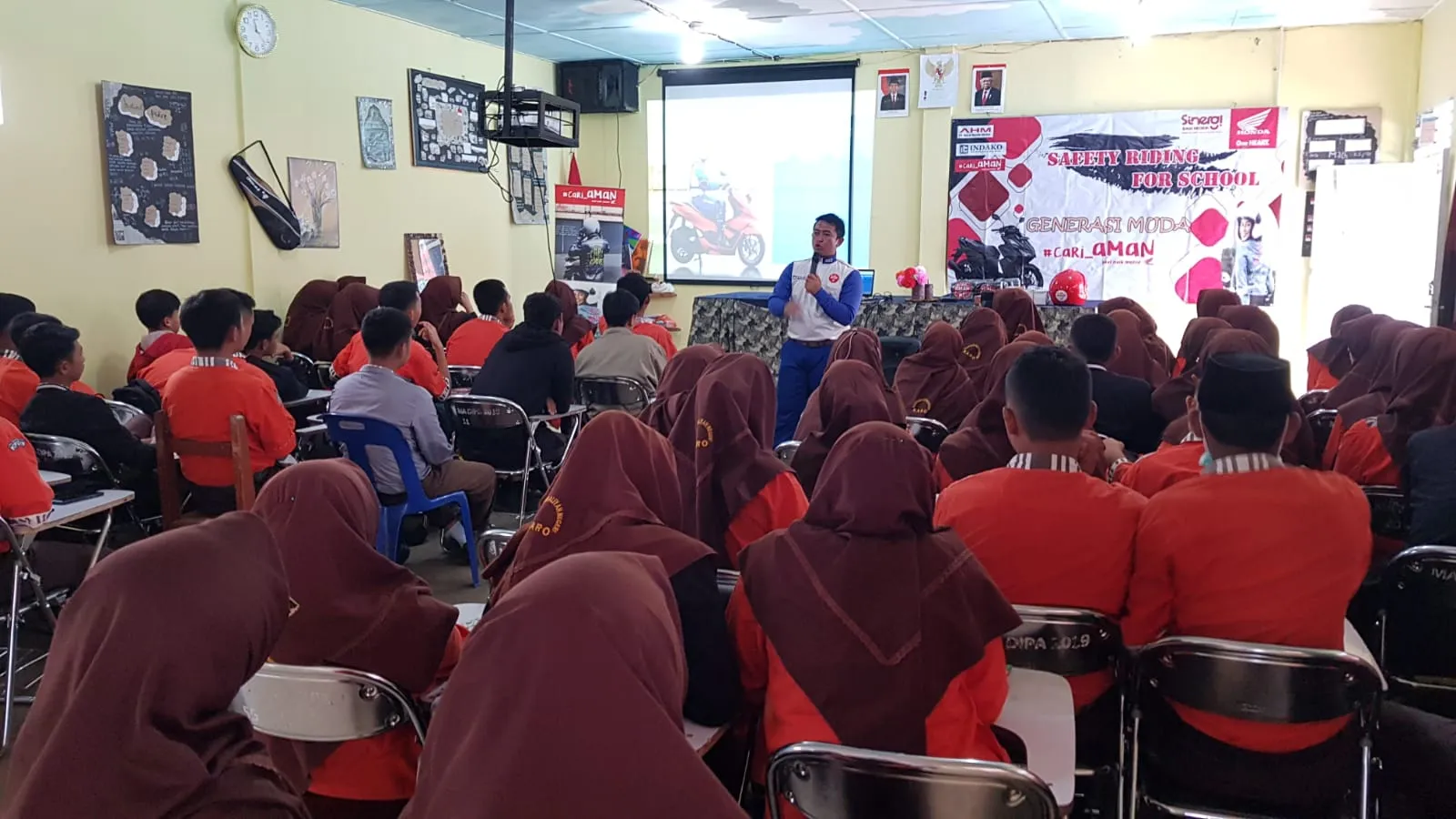 Pelajar Karo Siap Budayakan #Cari_aman