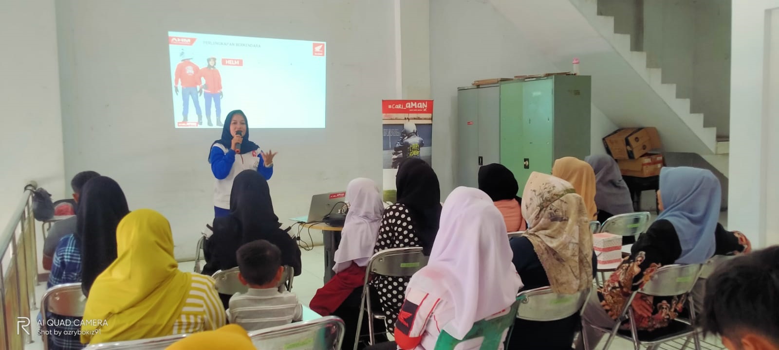 Honda Perkaya Wawasan Safety Riding Pecintanya