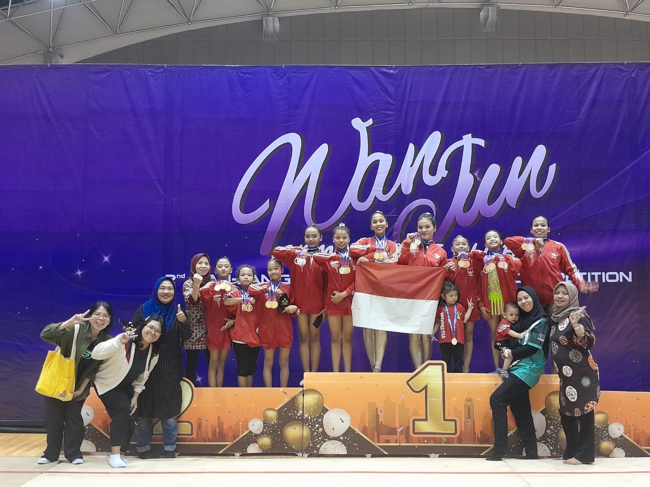 Sabet 5 Emas Di Thailand, Senam Sumut Optimis Emas PON