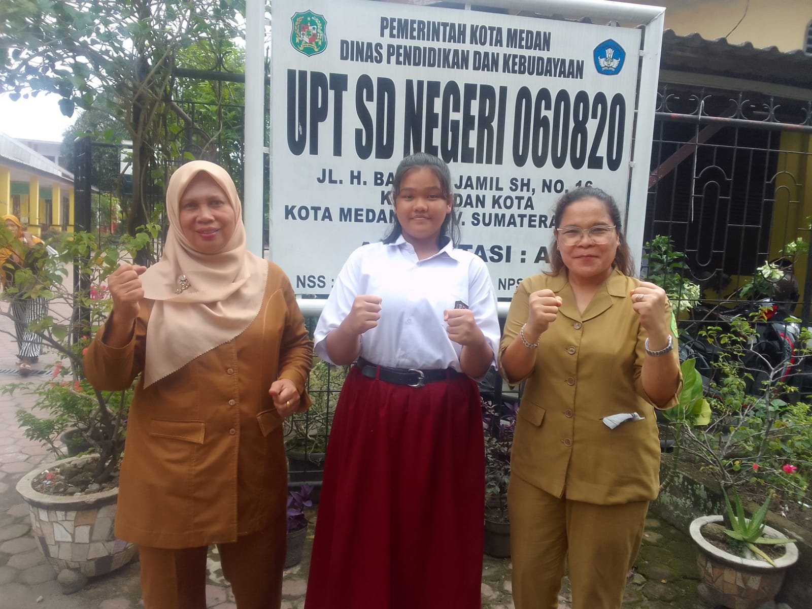 SDN 060820 Dukung Murid Berprestasi Olahraga