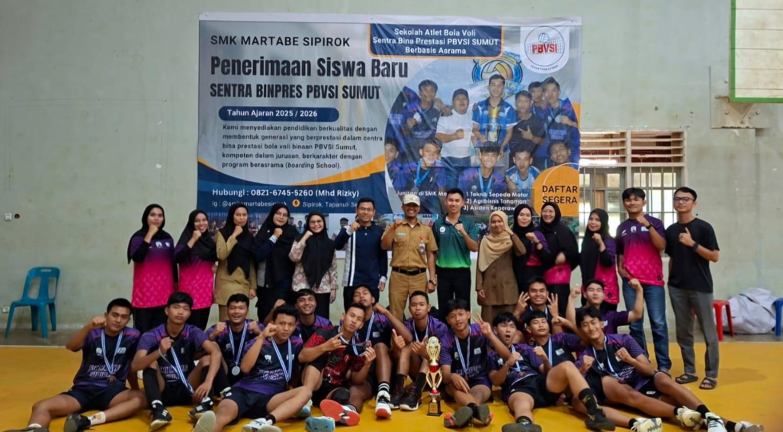 PBVSI Sumut Berharap Voli Masuk PPLP
