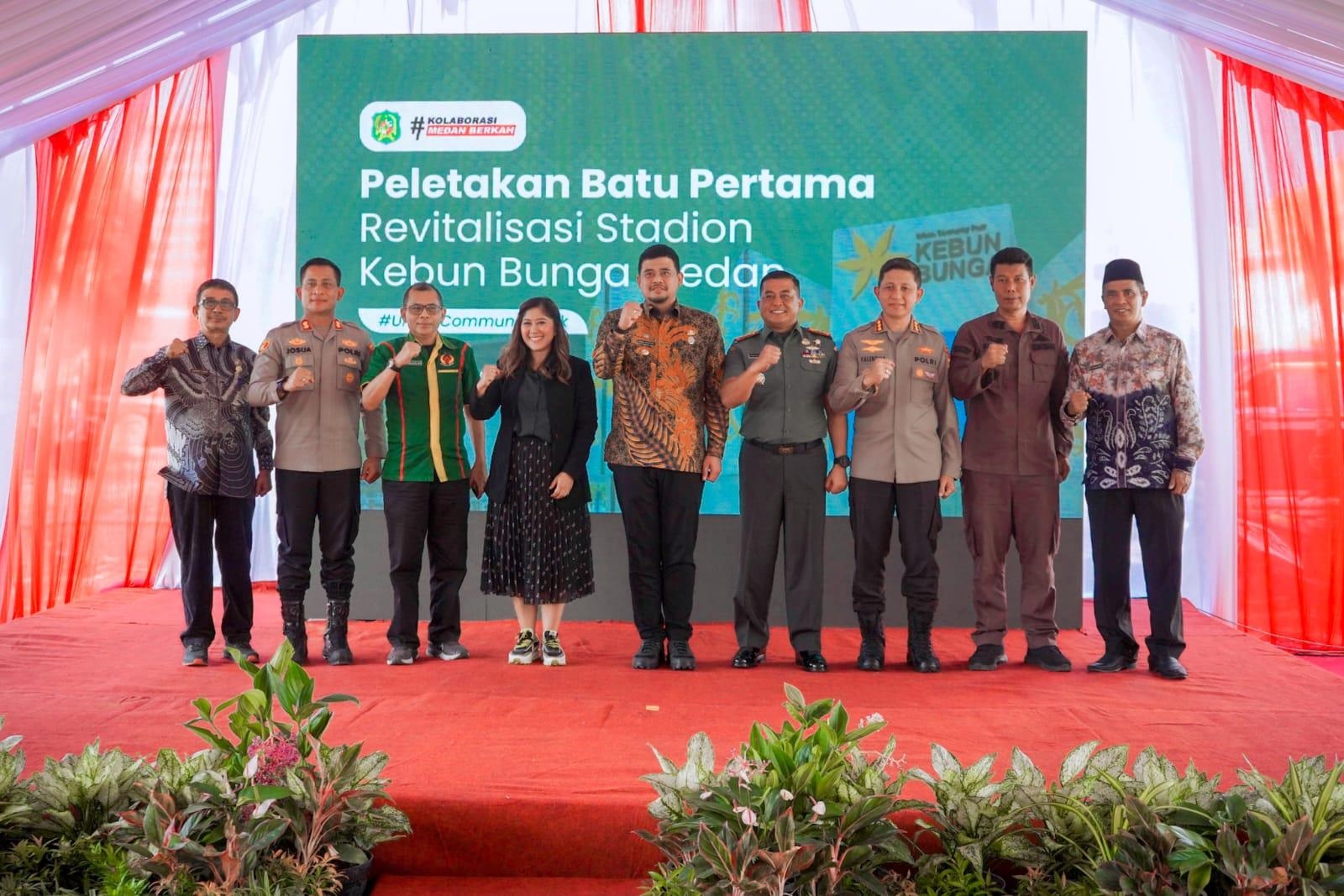 KONI Medan Dukung Revitalisasi Stadion Kebun Bunga