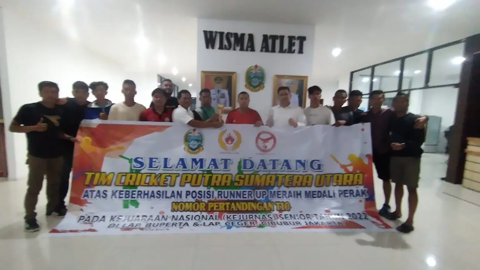 Sumut Peringkat Kedua Kejurnas Cricket
