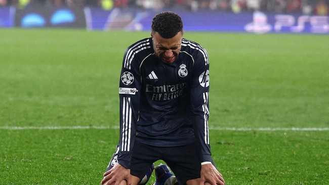 Mbappe Diragukan Perkuat Madrid Lawan Benfica