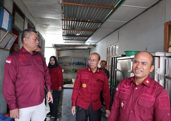 Pejabat Kanwil Kemenkumham Sumut Kunjungi Rutan Tarutung