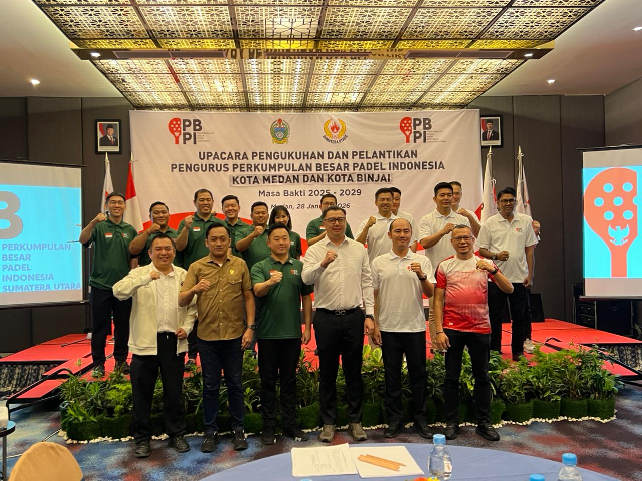 KONI Medan Dukung Penuh Cabor Padel