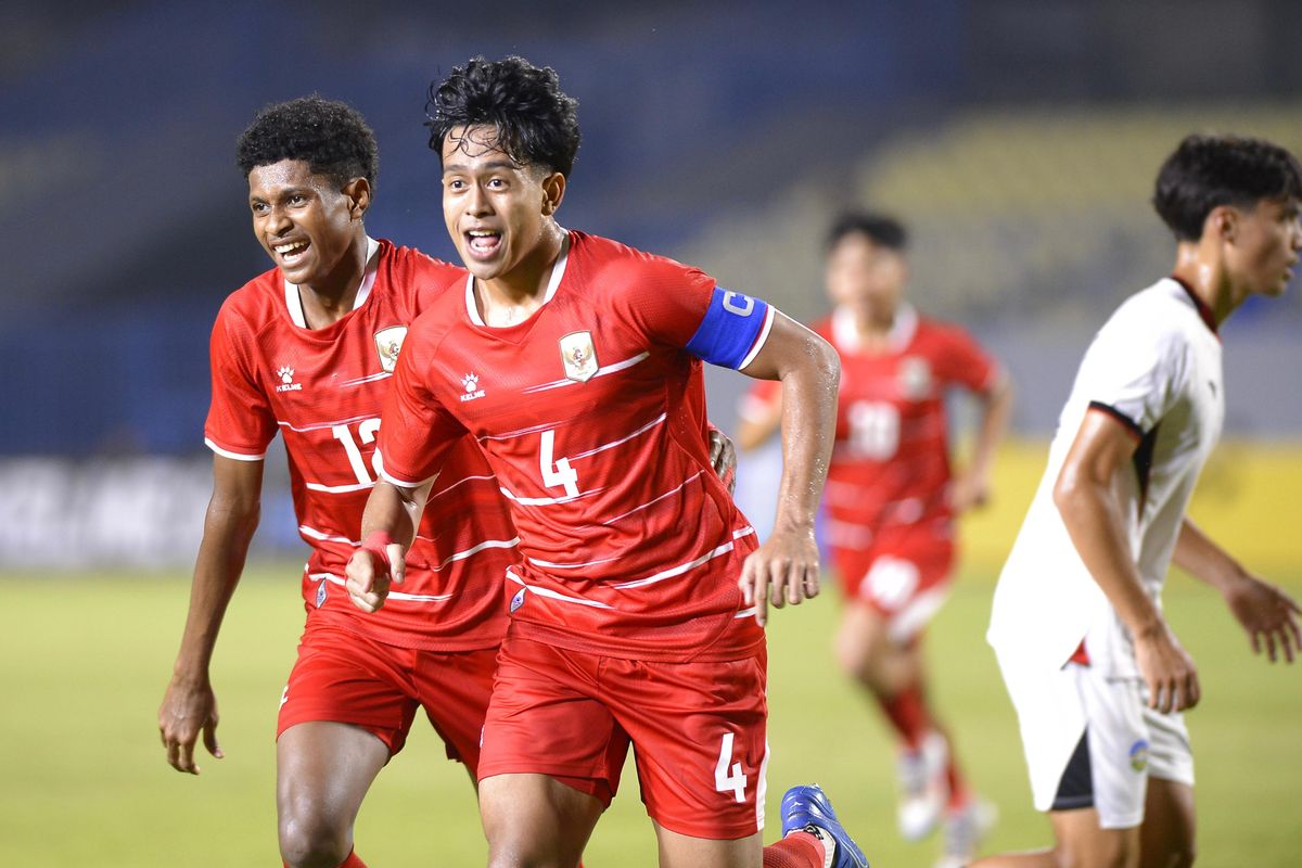 Start Mulus Timnas U-17 Cukur Timor Leste 4-0