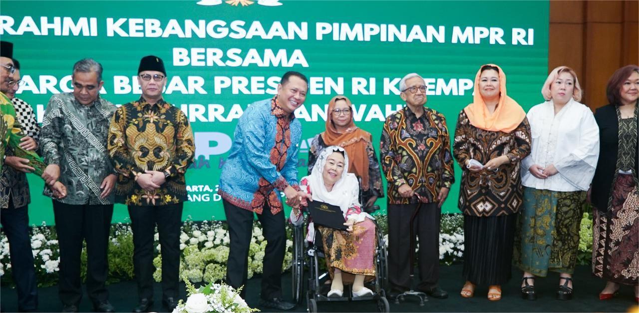 Silaturahmi Kebangsaan Pimpinan MPR RI , Presiden Ke 4 Gus Dur Adalah Bapak Pluralisme