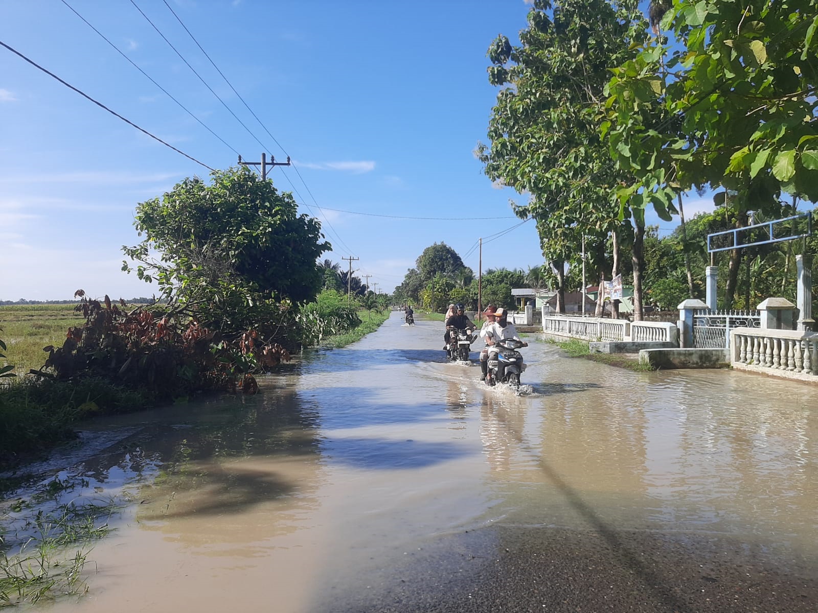 Jalan P.Bandar - Kerasaan Langganan Banjir 