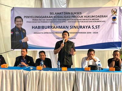 Habiburrahman Sinuraya Minta Masyarakat Manfaatkan Program UHC