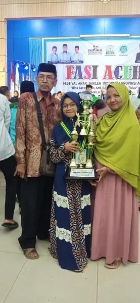Siswi SDN 3 Teupah Sabet Juara 2<br>FASI Provinsi Aceh