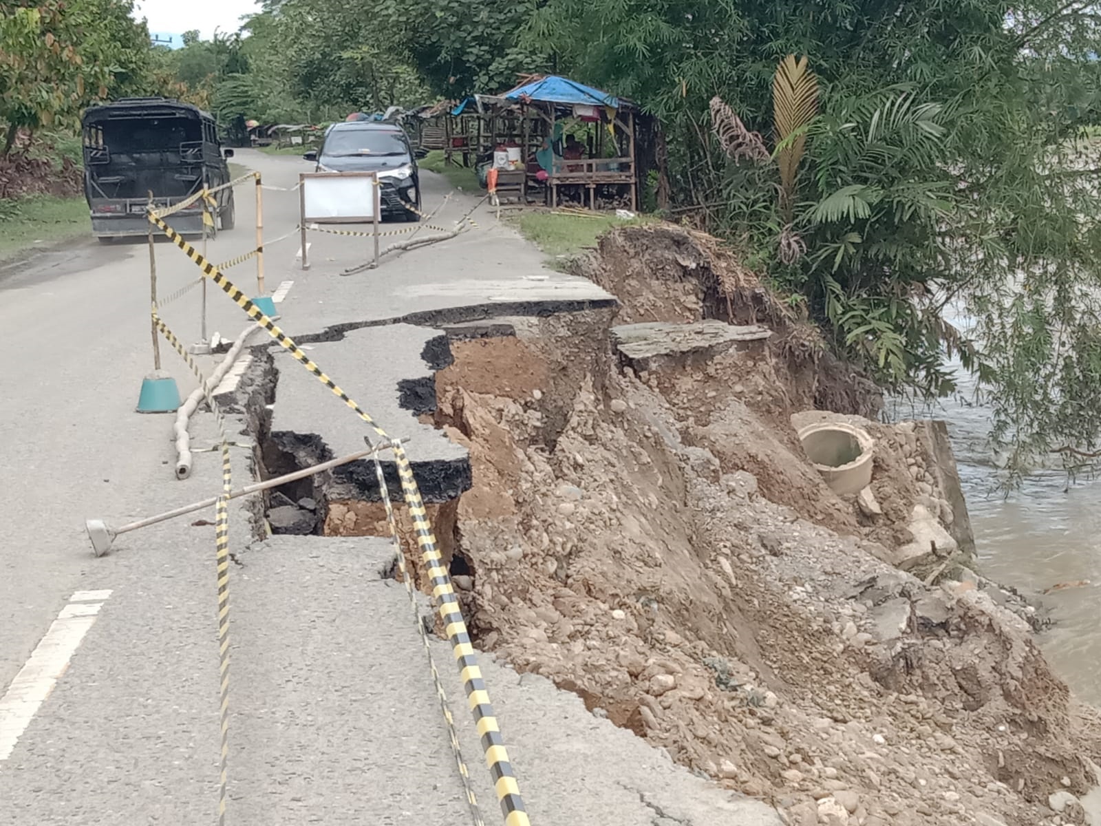 Warga Agara Minta BPJN Segera Perbaiki Jalan Nasional