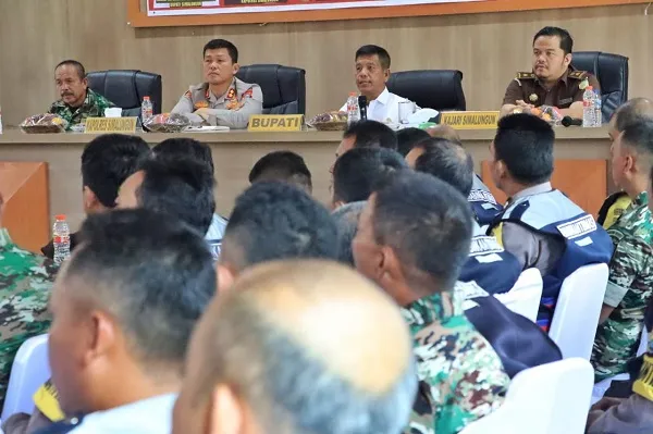 Bupati Simalungun Minta Dukungan TNI Polri Atasi Trantib