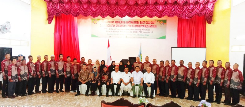 P3RI PTPN I Kukuhkan Enam Pengurus Ranting