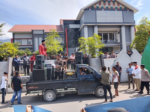 Demo Kasus Dugaan Pungli Rekrut PPK Dan PPS Di Agara