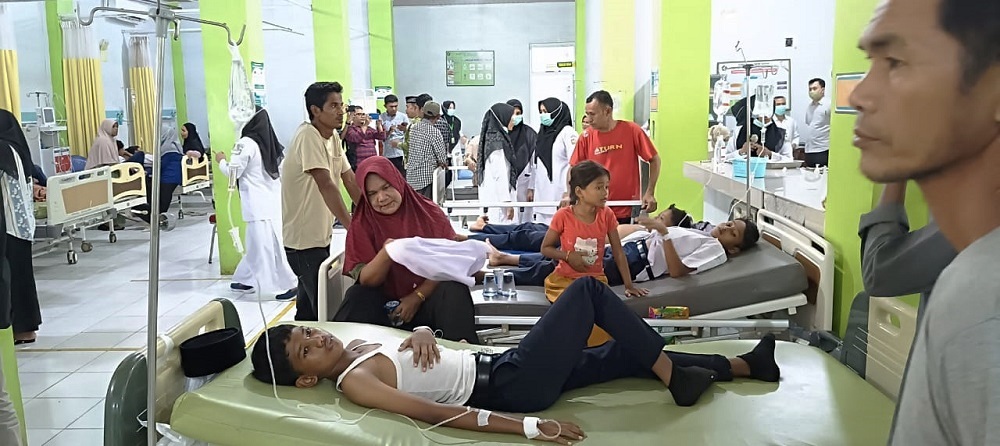 26 Siswa Di Pidie Diduga Keracunan Makanan Kantin Sekolah