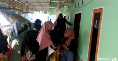 Emak-emak Gerebek Wisma Diduga Tempat Maksiat