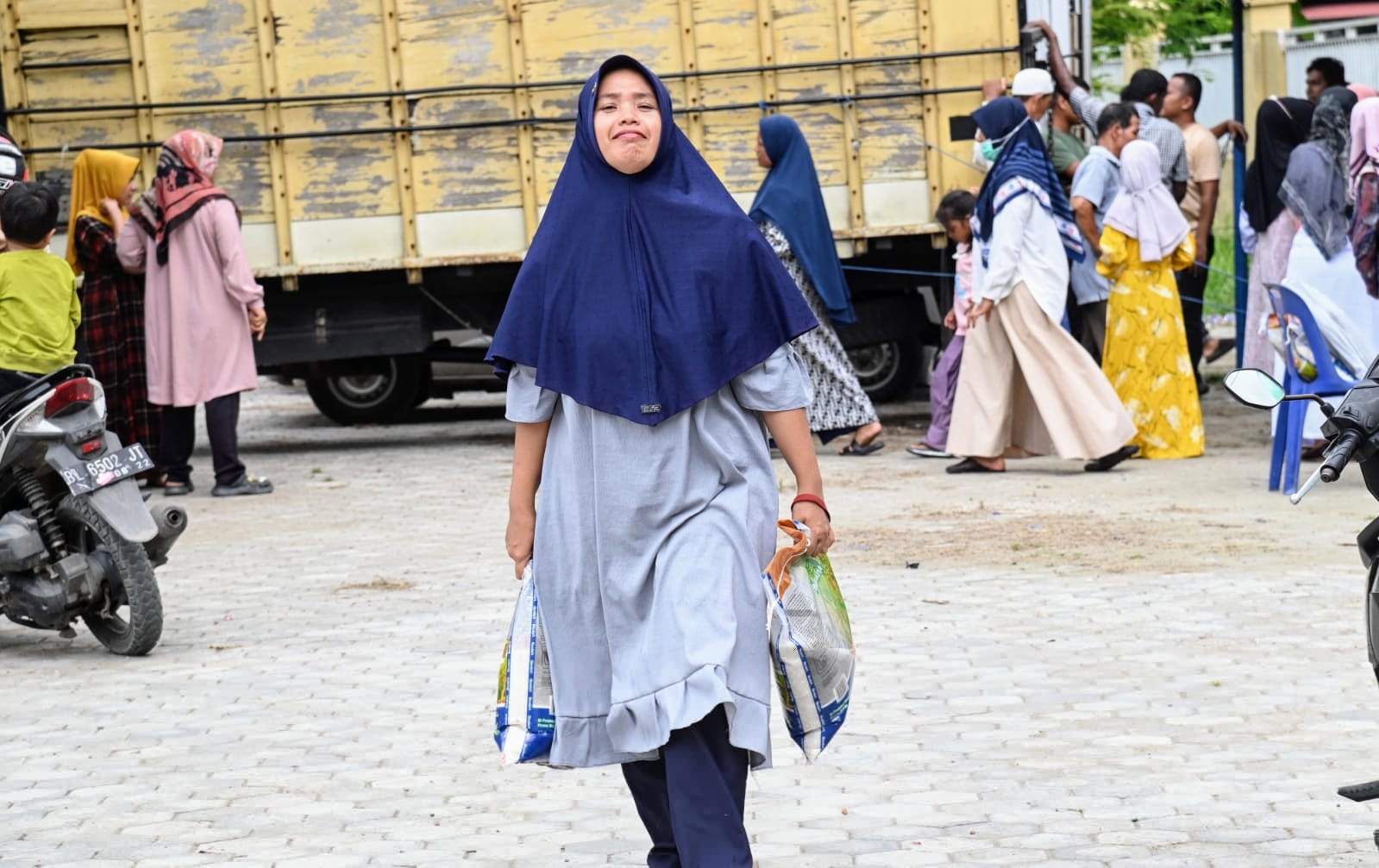 Pemkab Aceh Besar Gelar Bazar Pangan Murah Di Simpang Tiga