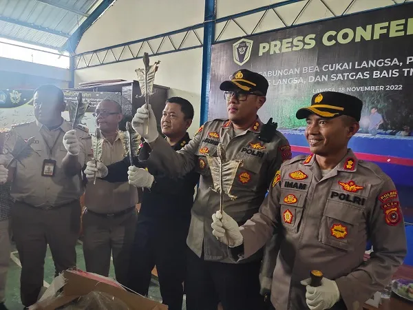 Bea Cukai Gagalkan Penyeludupan Hewan Dan Barang Ilegal