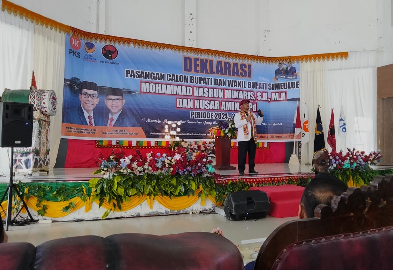 Monas-Nusar Daftar Ke KIP Simeulue