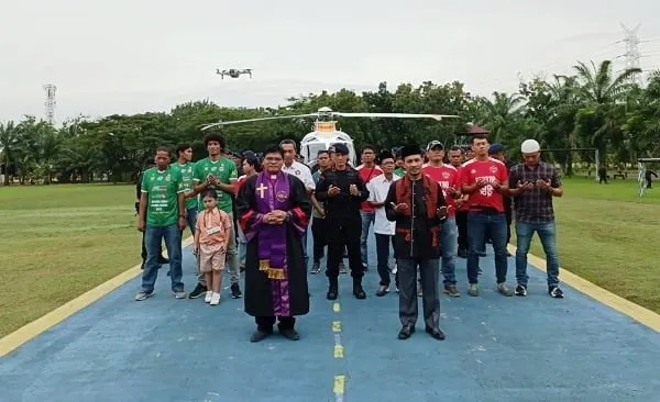 Kenang Tragedi Kanjuruhan, Yon-A Satbrimob Polda Sumut Gelar Doa Bersama