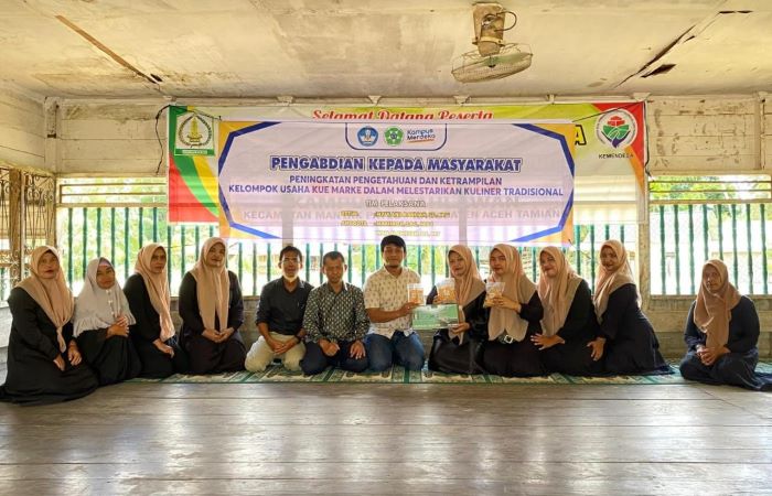 Dosen Unsam Latihan Keterampilan Kelompok Usaha Kue Marke