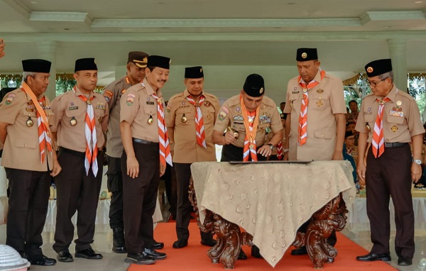 Pramuka Batubara Persembahkan Tari Kolosal Di Raimuna Daerah VIII