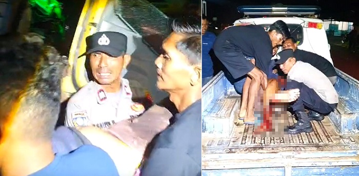 Responsif, Aiptu Saiful Bahri Bantu Evakuasi Lakalantas