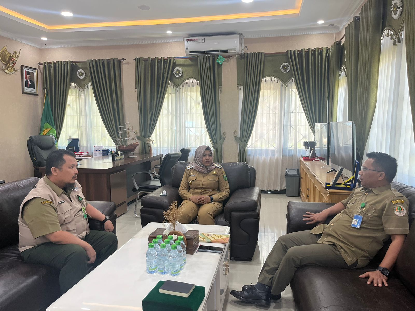 Perkuat Kolaborasi Pertanian, Balai TNBG Audensi Ke Wabup Madina