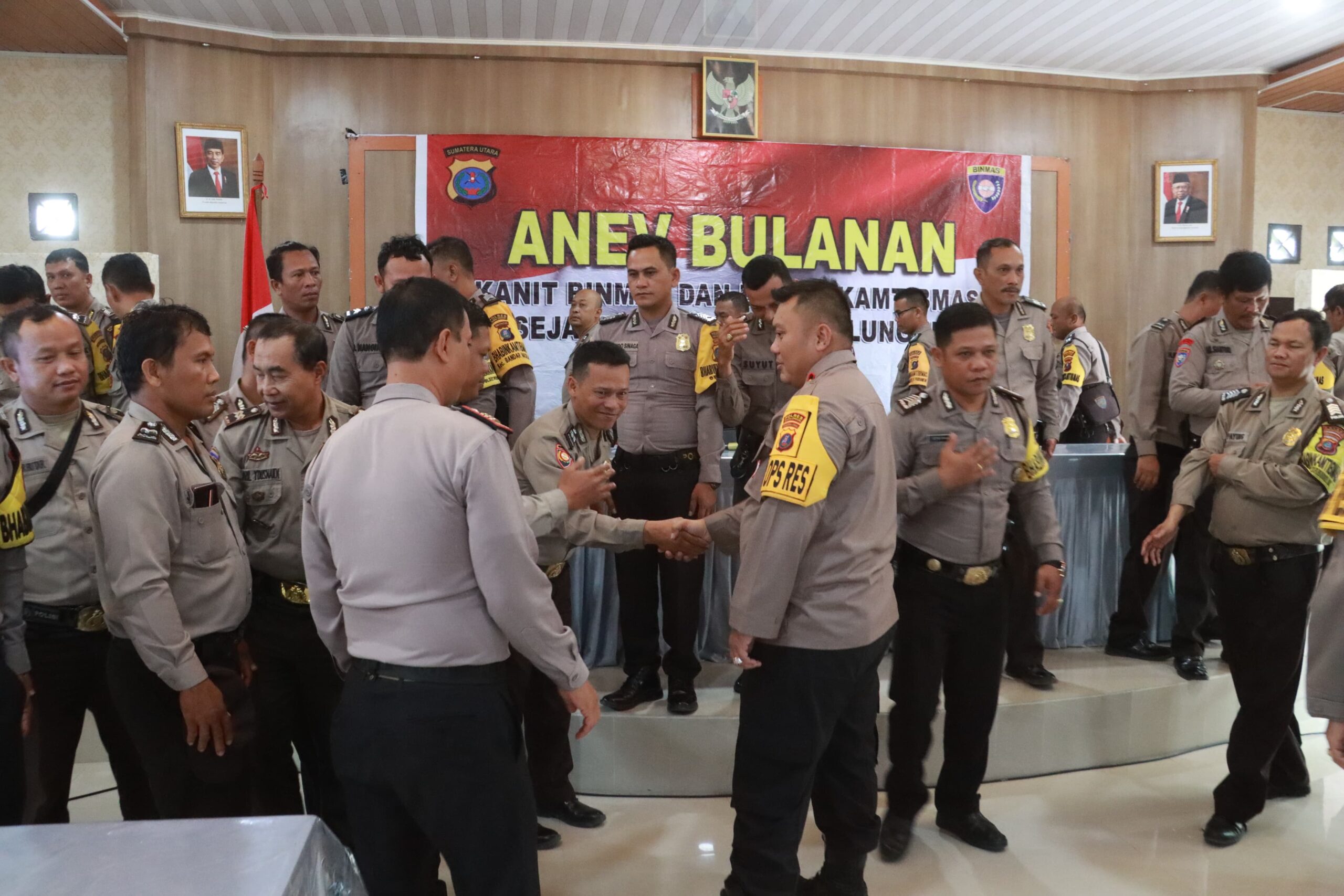 Pimpin Anev Bulanan, Ini Arahan Kapolres Simalungun AKBP Choky S Meliala
