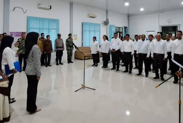 156 Kepling Kota Tebingtinggi Dilantik, 23 Ditunda