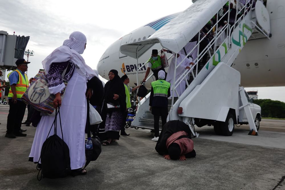 Kloter 4 Tiba, Jamaah Diimbau Pakai Masker Dan Lapor Puskesmas