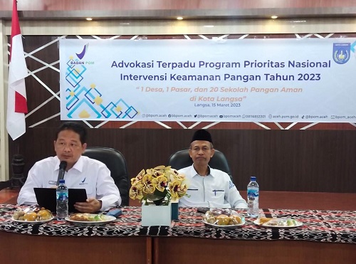 Balai BPOM Aceh Ciptakan Pangan Aman Dan Sehat