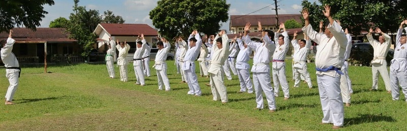 Polres P. Siantar Tes Kesamaptaan Jasmani Dan Beladiri Berkala