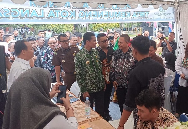Perumda AM Tirta Keumuneng Langsa Meriahkan UMKM Fest